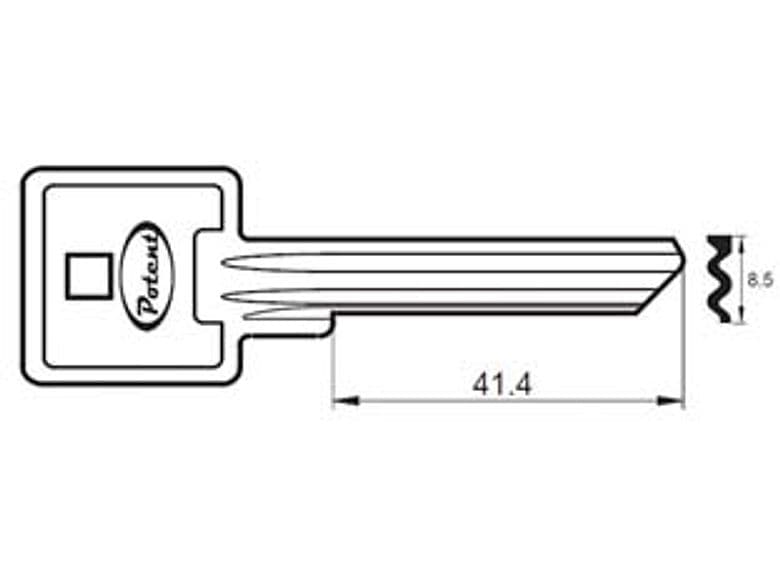 Chiave Grezza K2640 R1 10 Pezzi - 2