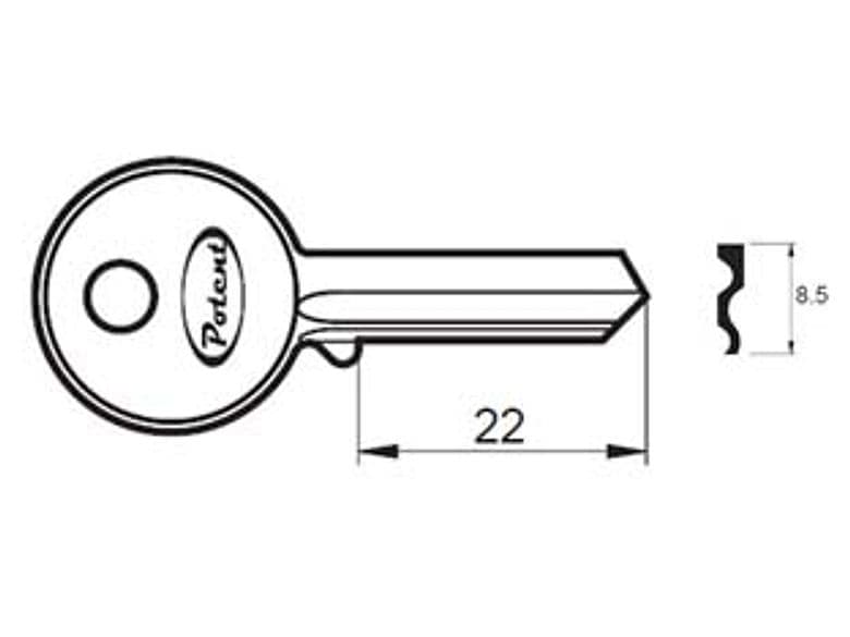 Chiave Grezza K2740 R1 Potent 10 Pezzi - 2