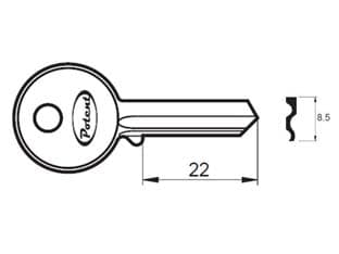 Chiave Grezza K2740 R1 Potent 10 Pezzi - 2