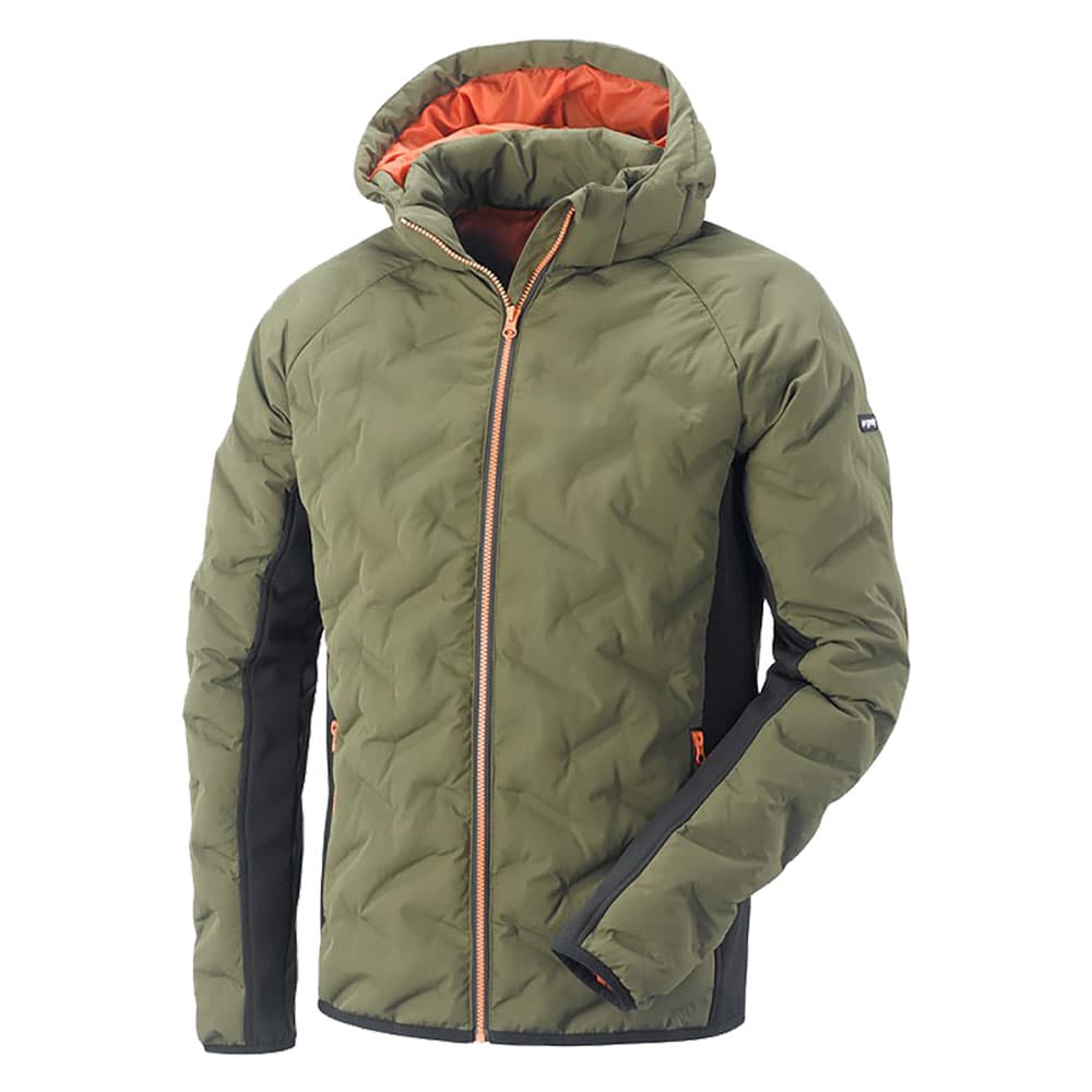 Giacca Imbottita Neri Dakota Taglia Xl Nero Arancio - 2