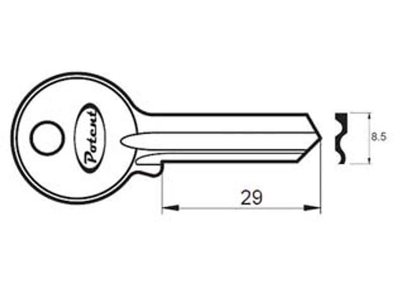 Chiave Grezza K2765 R1 Potent 10 Pezzi - 2
