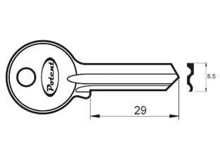 Chiave Grezza K2765 R1 Potent 10 Pezzi - 2