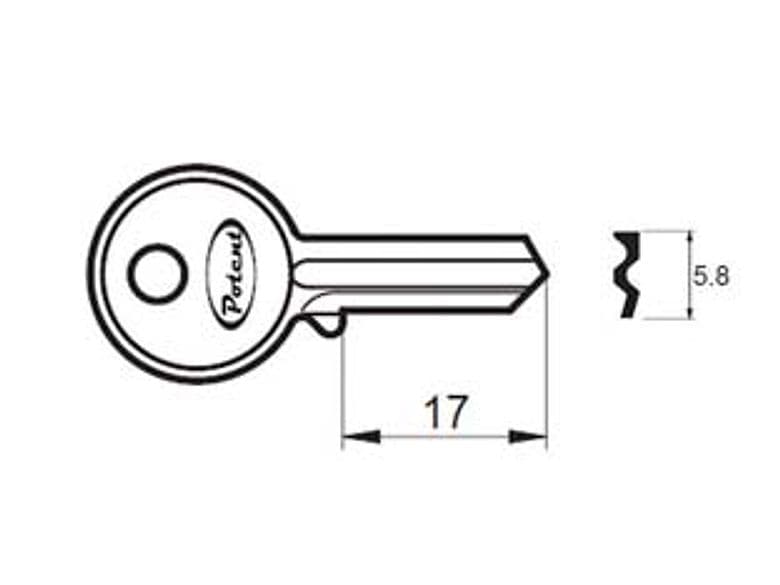Chiave Grezza K2725 R1 Potent 10 Pezzi - 2