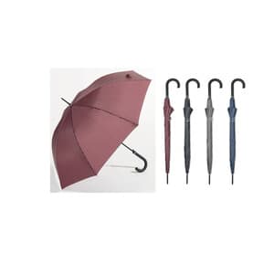OMBRELLO AUTOMATICO LUNGO UNISEX RIGATO ASSORTITO- 12,0 pz - 2