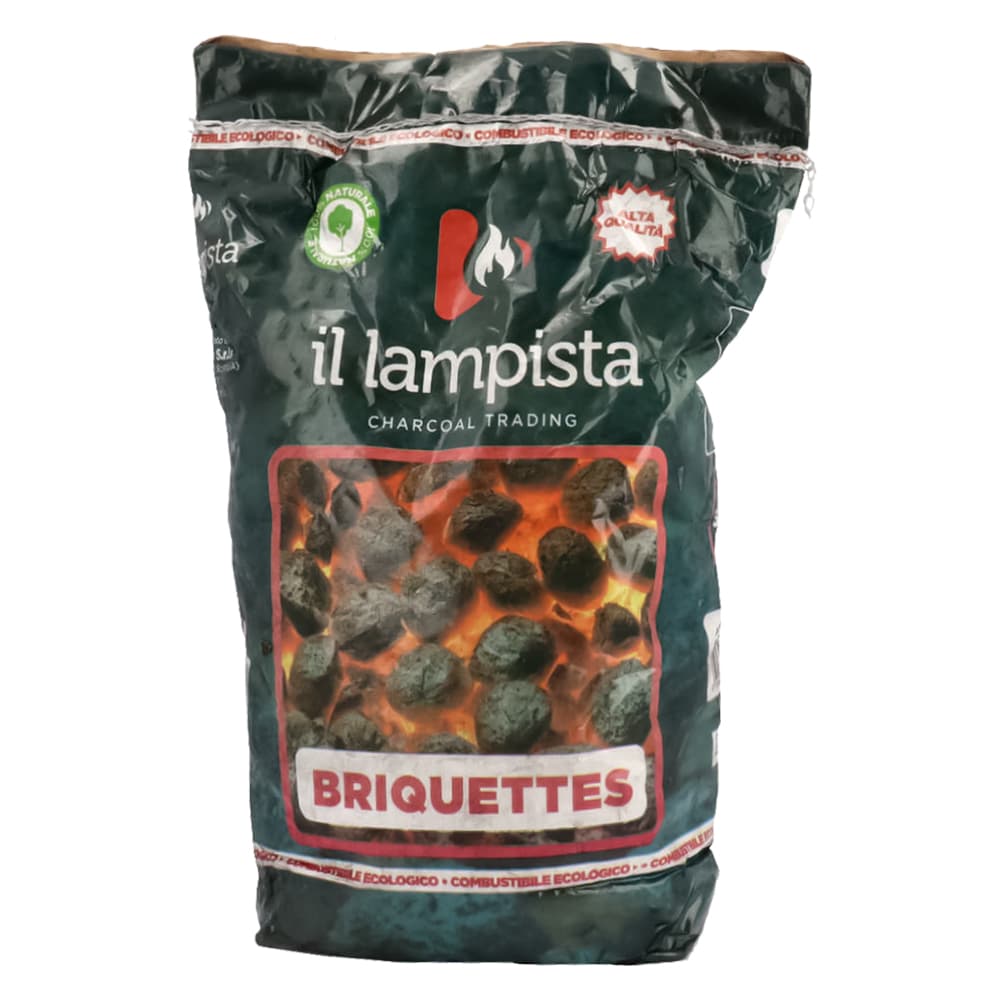 Bricchette di Carbone Vegetale per Grill Ca. il Lampista 3 kg - 2
