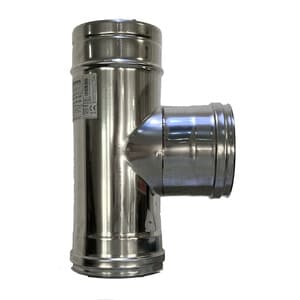 Raccordo a T INOX Attacco Fmm D 12 cm - 2