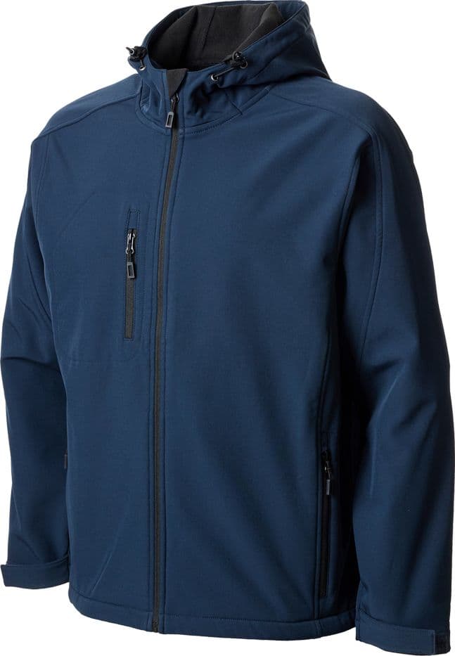 GIUBBINO IN SOFTSHELL 'BASILEA' dark blu - taglia  L  - NERI - 2