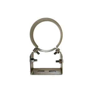 Collare INOX con Staffa per Tubo D 10 cm 5 Pezzi - 2