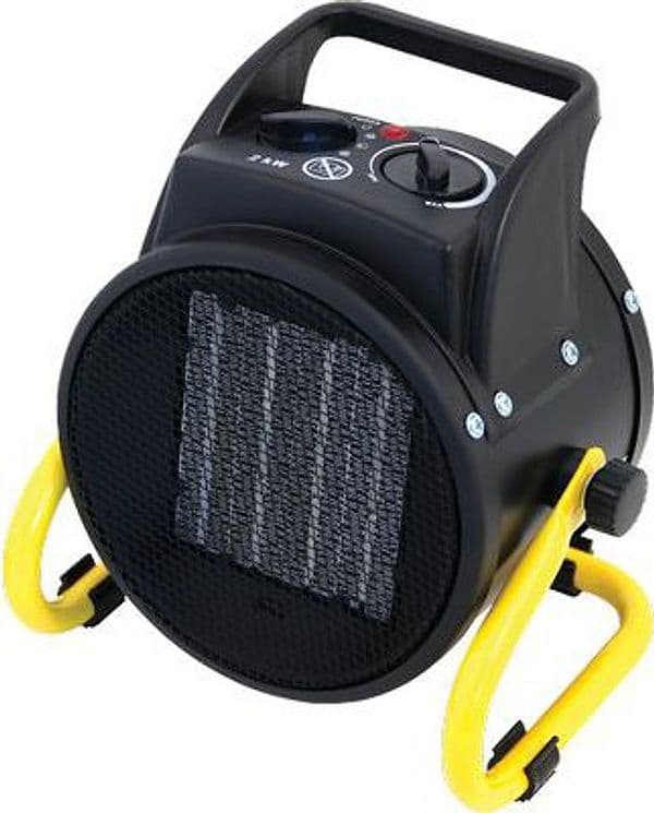 Generatore Aria Calda Elettrico STH2000W Velamp 21 x 16 cm 230 V 1 kW - 2