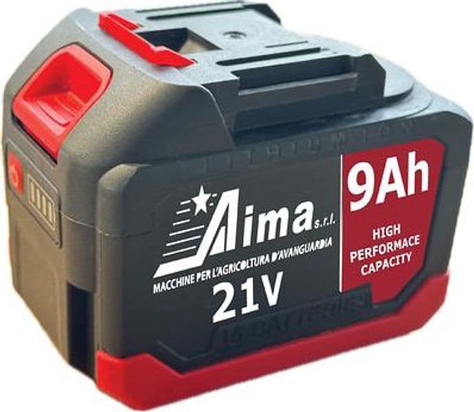 Batteria per Cogliolive Furia Aima Ah 9 21 V - 2