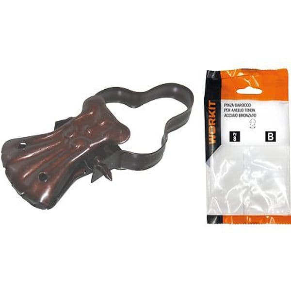 Pinza Barocco per Anello Tenda Self Workit 8 Pezzi 9002164 - 2
