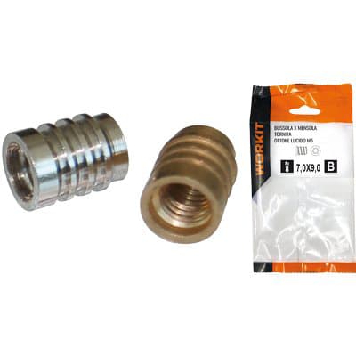 Bussola per Mensola Self Workit M5 7 x 9 mm 14 Pezzi - 2