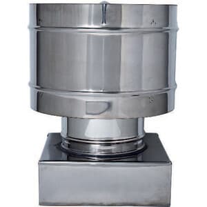 Quadro INOX 40 x 40CM Fumaiolo a Botte - 2