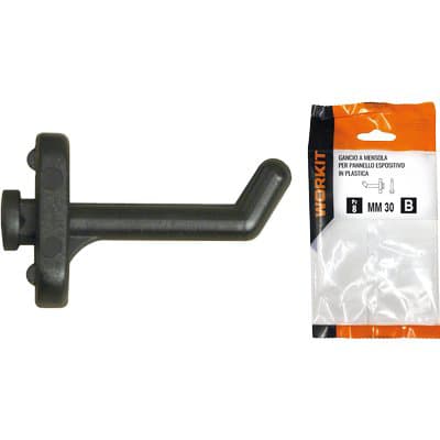 Gancio a Mensola Self Workit Plt per Pannello Espositivo 30 mm 6 Pezzi - 2
