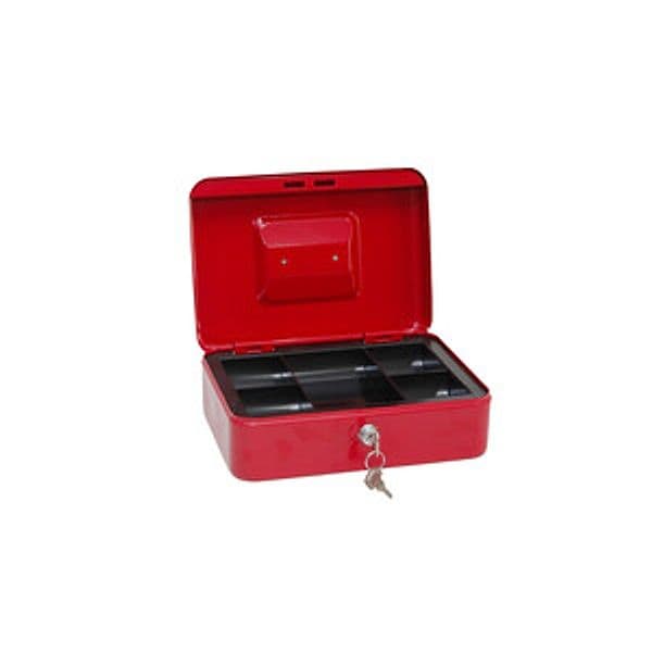 Cassetta Portavalori Rosso 3003 25 x 18 x 9CM - 2