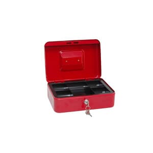 C CASSETTA PORTAVALORI ROSSO 3003 25X18X9CM- 1,0 pz - 2
