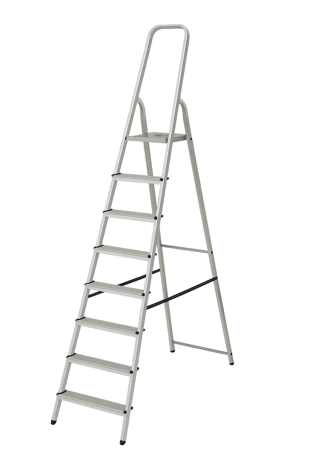 Scala in Alluminio Alfa Euroscala EN131 7 Gradini 51 CMX210H (149H Pedana) - 2