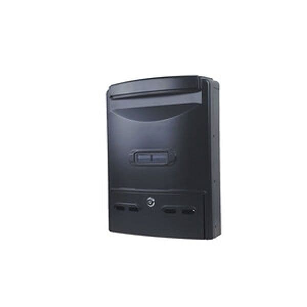 Cassetta Postale Europa Nero 9005 29 x 10 x 39CM - 2