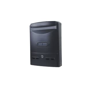 Cassetta Postale Europa Nero 9005 29 x 10 x 39CM - 2