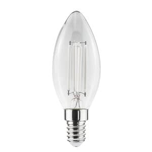 Lampadina LED Oliva White Stick 4,5W E14 470LM 3000K 10 Pezzi - 2