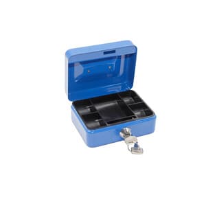C CASSETTA PORTAVALORI BLU 5015 15.2X11.8X8CM- 1,0 pz - 2