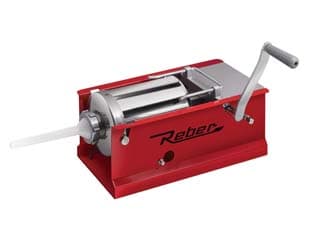 Insaccatrice con Cilindro Inox a 2 Velocita' Capacità di 3 kg (8956N) Reber - 2