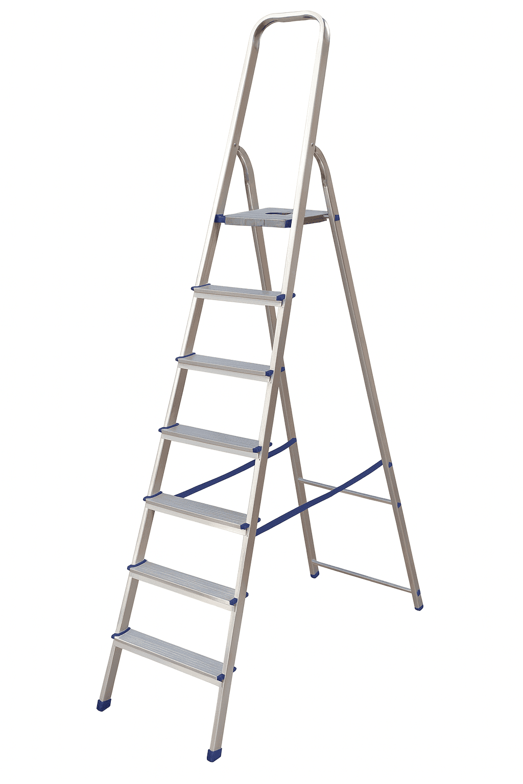 Scala in Alluminio Alfa Euroscala EN131 6 Gradini 49 CMX188H (127H Pedana) - 2