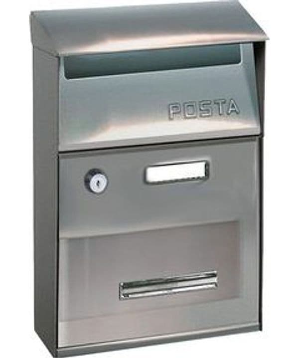 Cassetta Postale Austria INOX 304 21.5 x 10.5 x 32CM - 2