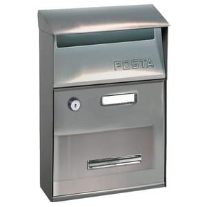 Cassetta Postale Austria INOX 304 21.5 x 10.5 x 32CM - 2
