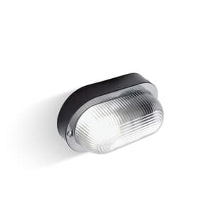 Plafoniera Ovale Nero - 2