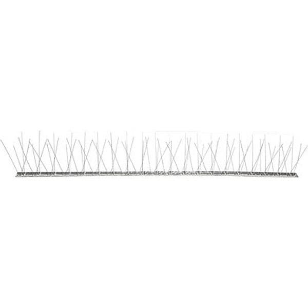 Dissuasore Volatili a Spilli Inox Tricolore 100 x 2,9 cm 11,5 cm 25 Pezzi - 2