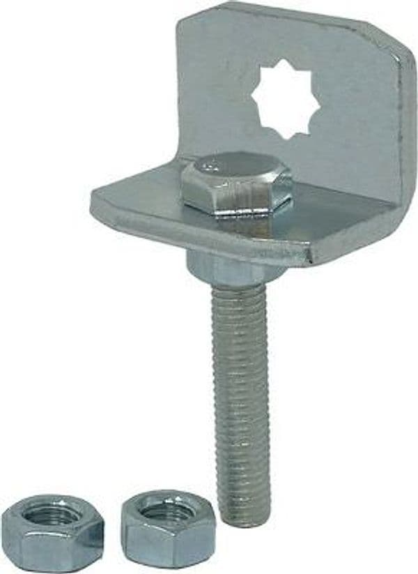 Supporto Angolare Regolabile per Motore Aprimatic M10 34 x 34 x 50 mm 10 mm - 2