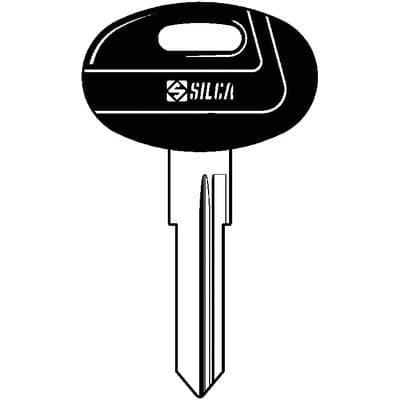 Chiave Auto Witte VO9DP Silca Ottone Nichelato 5 Pezzi - 2