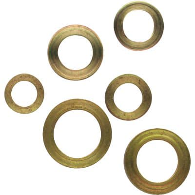 Rondella Cerniera a Saldare 513 Ibfm Ottone 10 x 14 x 2 mm 25 Pezzi - 2