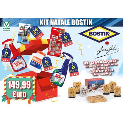 Kit Natale Bostik con Omaggio Garofalo 48 Pezzi - 2