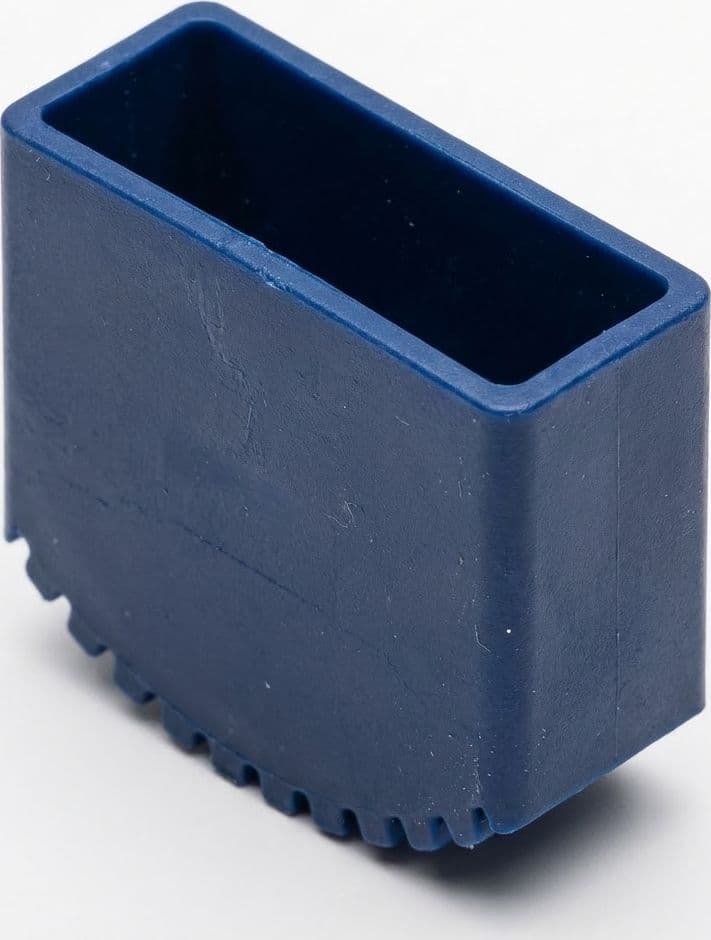 Piedino Esterno di Ricambio 60X25 Blu Marchetti 2 Pezzi - 2