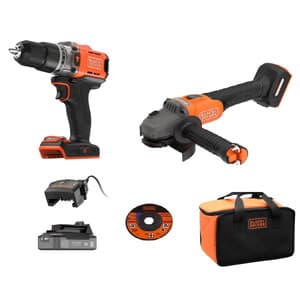 Kit Trapano con Perc e Smerigliatrice 18V e Acc e D - 2