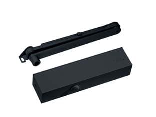 Chiudiporta Aereo Serie TS83BCA Nero RAL9005 (38010119+22003019) Dormakaba - 2