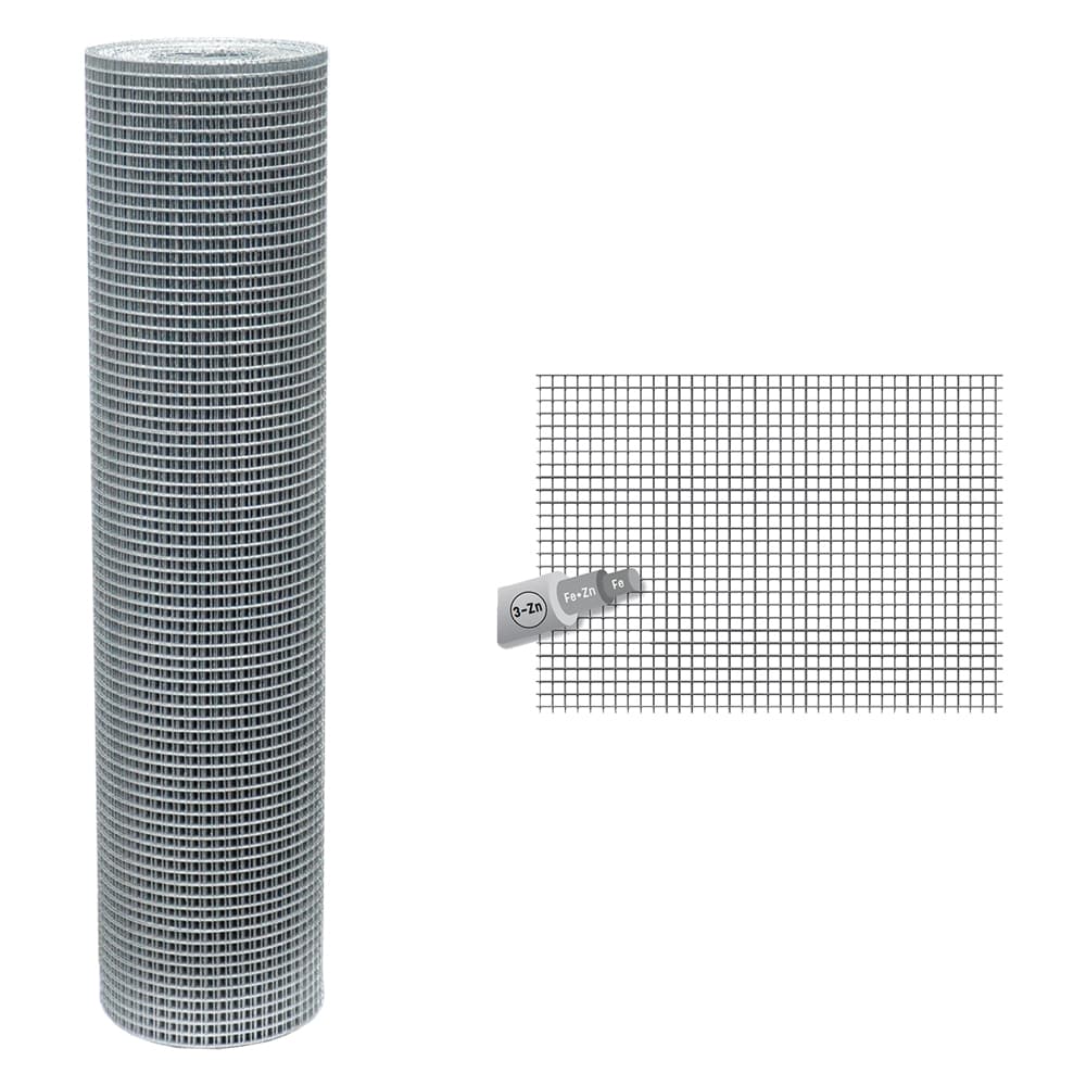 Rete Elettrosaldata 12 x 12 Filo H. x Sidex Ø 1,4 mm 100 cm 25 mt - 2
