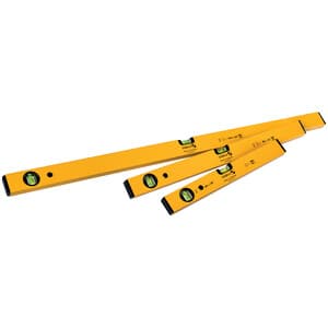 Set 3 Livelle 2 Bolle Stabila 70 da 40 60 100 cm - 2