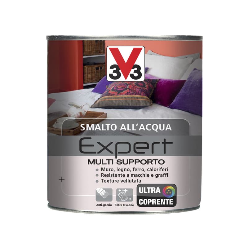 Smalto Multisupporto Expert Bianco Opaco 0,5L V33 - 2