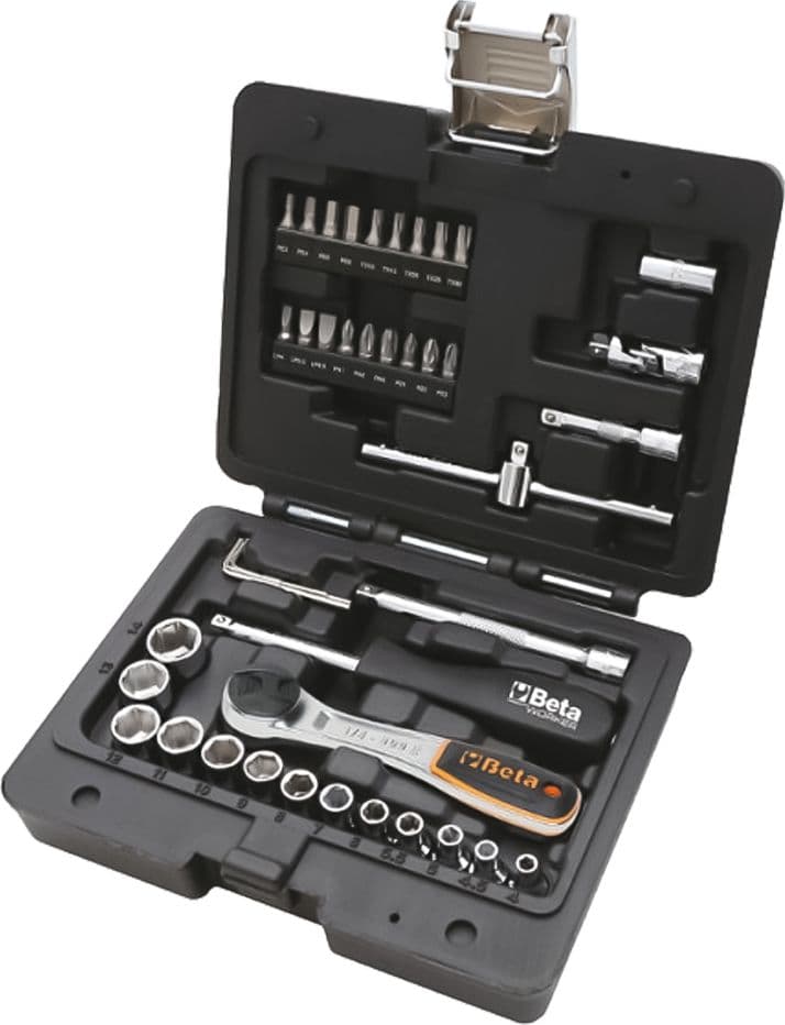 SET CHIAVI A BUSSOLA ART. 903E/C42 42 pezzi - 1/4  - BETA