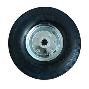 Ruota per Carrello Acciaio con Cuscinetto D 260 mm - 2