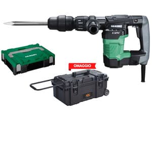 HIKOKI MARTELLO DEMOLIT H41MB2 950W 7,1J+TROLLEY- 1,0 pz - 2