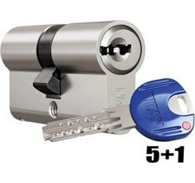 Cilindro Europeo Sagomato Titan K66 80 mm (40X40) (K66 NG4040 5CH+1C Bc) Cr