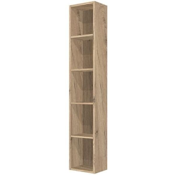 Colonna Bagno Sospesa a Giorno Mod Stile Dh Quercia Naturale - 2