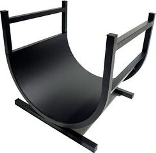 Portalegna per Camino 43 x 36XH39CM Nero - 2