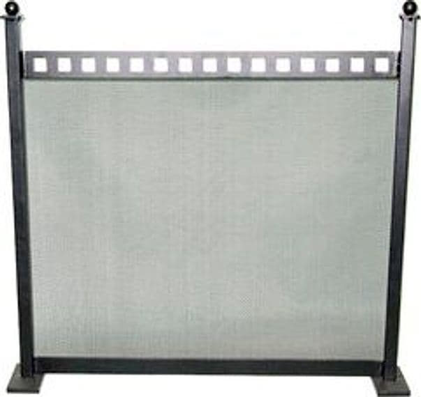 Parascintille a Pannello 63,5 x 61,5 per Camino Nero – Idroweb