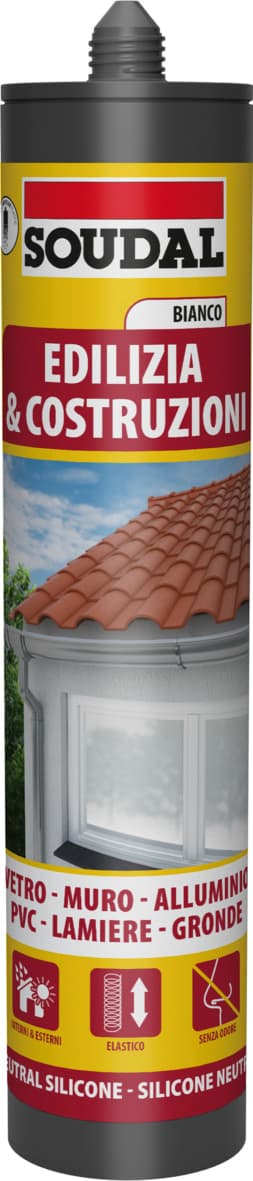 Silicone Neutro per Edilizia Ml. 300 Rame 12 Pezzi Soudal - 2