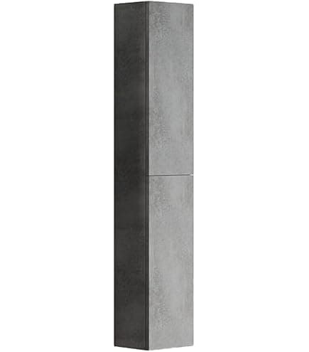 Colonna Bagno Sospesa Mod Stile Dh Cemento - 2